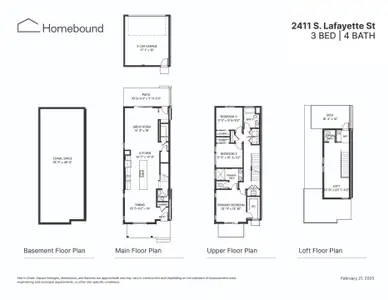 New construction Single-Family house 2411 S Lafayette St, Denver, CO 80210 plan The Cheyenne - image 2