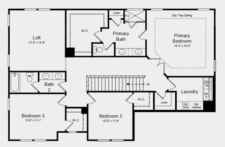 New construction Single-Family house 8780 Stratford Oaks Ave, Ball Ground, GA 30107 plan Lawrence - image