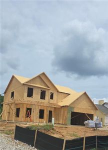 New construction Single-Family house 118 Harmony Farms Orch, Eatonton, GA 31024 plan (GA)Hunter A 2 Front Entry - image