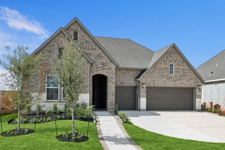 New construction Single-Family house 16303 Blue Mistflower Ln, Hockley, TX 77447 plan The Ridgegate - image