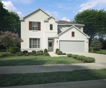 New construction Single-Family house 9112 Horse Herd Dr, Fort Worth, TX 76123 Masters- photo 1 1