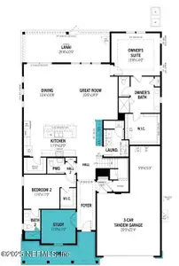 New construction Single-Family house 77 Adirondack Dr, St. Johns, FL 32259 plan Wren - image