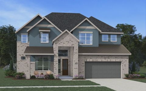 New construction Single-Family house 22411 Sawyer Mountain Dr, Waller, TX 77484 plan Waterloo - image