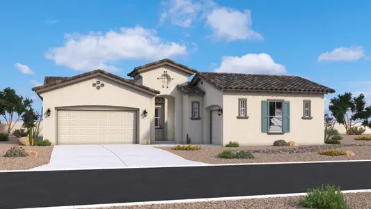 New construction Single-Family house 18903 W Mclellan Rd, Waddell, AZ 85355 plan Benissa - image