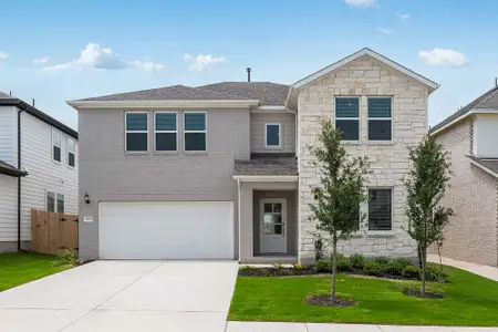 New construction Single-Family house 5909 Beverly Prairie Rd, Del Valle, TX 78617 plan Wren - image