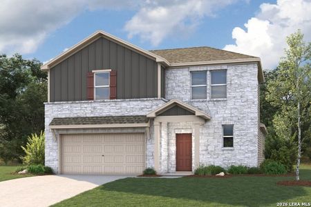 New construction Single-Family house 8424 Rocket Vw, San Antonio, TX 78263 plan Frio - 2165 - image