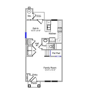New construction Single-Family house 2032 Skyline Rd, Columbia, SC 29229 plan Laurens - image