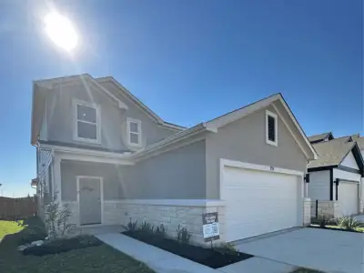 New construction Single-Family house 155 Hornet St, Elgin, TX 78621 plan Hampton - image