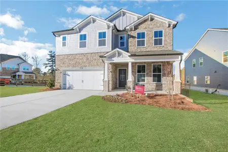 New construction Single-Family house 742 Crossroad Ct Sw, Powder Springs, GA 30127 - image