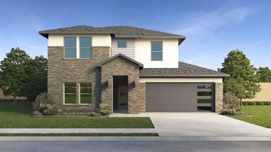New construction Single-Family house 3610 Saguaro Dr, Grand Prairie, TX 75052 plan Tangerine - image