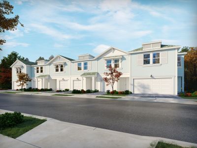 New construction Townhouse house 364 Salisbury Circle, Fort Pierce, FL 34982 Pompano- photo 0