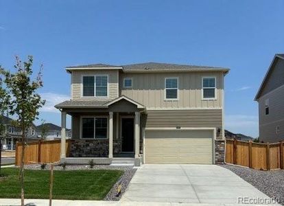 New construction Single-Family house 13611 Topaz Place, Mead, CO 80504 HOLCOMBE- photo 0