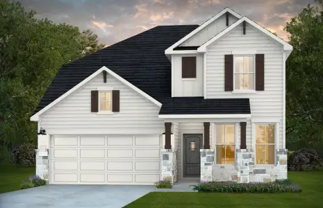 New construction Single-Family house 23222 Deanston Dr, Waller, TX 77484 plan Jayton - image