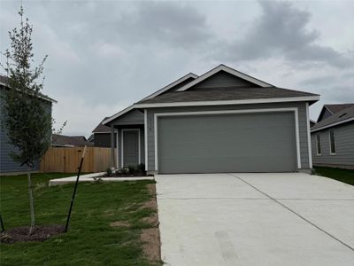New construction Single-Family house 518 Bonzo Ct, Jarrell, TX 76537 Kitson- photo 0