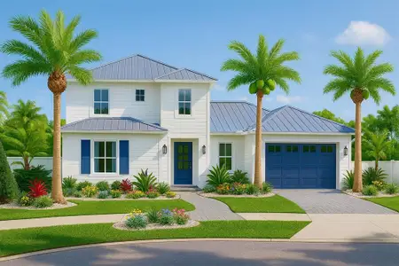 New construction Single-Family house 7809 20Th Pl W, Bradenton, FL 34209 plan Cool Water - image