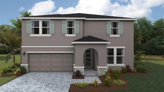New construction Single-Family house 1761 Cobb Trl, Parrish, FL 34219 plan Hemingway - image