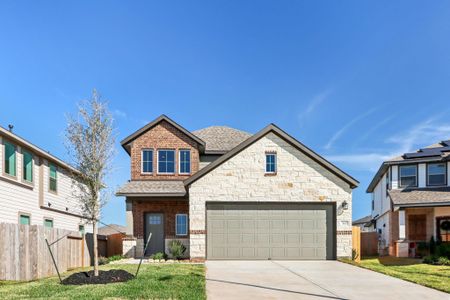 New construction Single-Family house 3033 Buckthorn Dr, Brookshire, TX 77423 plan Linden - image