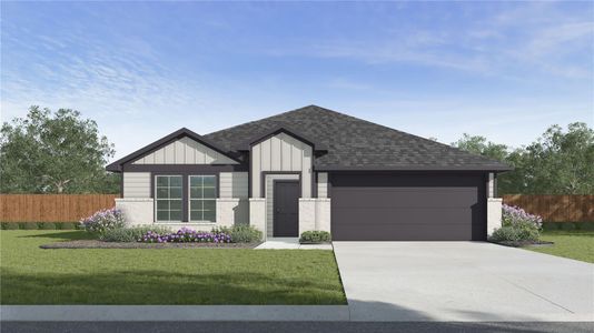 New construction Single-Family house 305 Combine Rd, Snook, TX 77878 plan Texas Cali - image