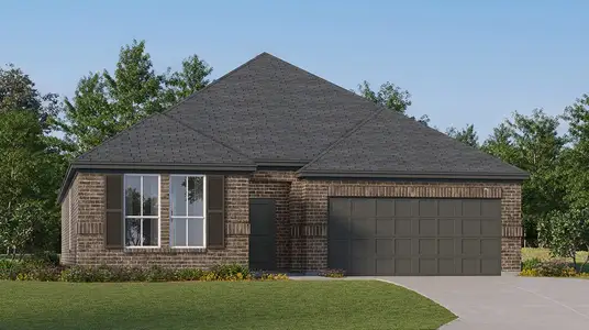 New construction Single-Family house 2901 Holly Haven Wy, Fort Worth, TX 76179 plan Nash w/ 3-Car Garage - image