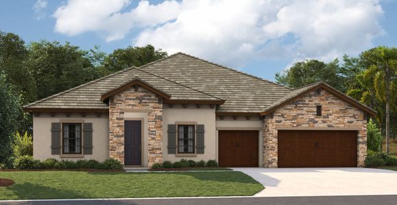 New construction Single-Family house Parrish, FL 34219 plan Key West I - image