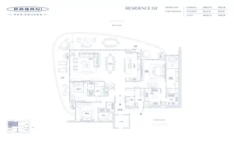New construction Condo house 7940 W Dr, North Bay Village, FL 33141 plan Residence 02 - image