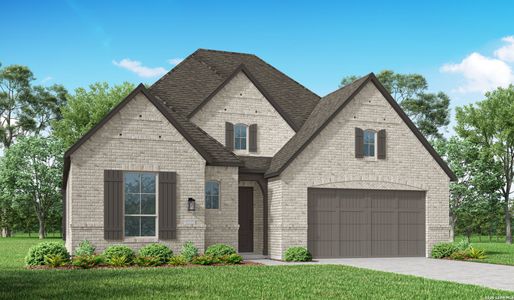 New construction Single-Family house 151 Witwatersrand, Cibolo, TX 78108 plan Brentwood - image
