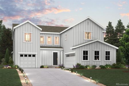 New construction Single-Family house 13965 Emerald Lake St, Parker, CO 80138 Harvard- photo 0 0