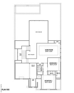 Plan 1565 2nd Floor