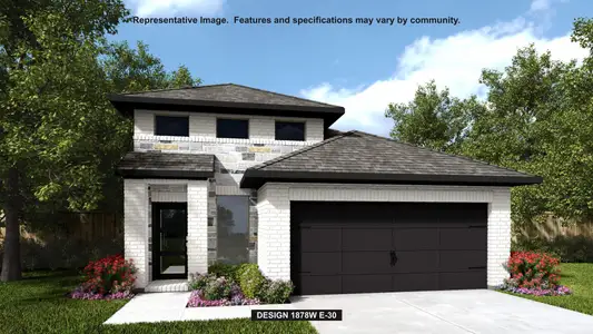 New construction Single-Family house 510 Abcot Ranger Ct, Willis, TX 77318 plan 1878W - image