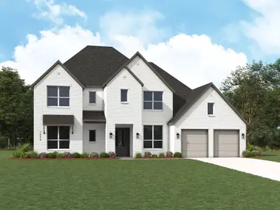 New construction Single-Family house 200 Shady Spring Trl, Georgetown, TX 78628 plan Palermo - image