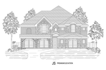 New construction Single-Family house 2545 Riverchase Wy, Grand Prairie, TX 75054 Brentwood 3FSW w/Media- photo 2 2