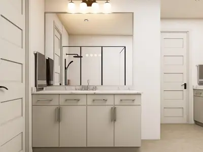 New construction Single-Family house 7210 Shadyvilla Ln, Houston, TX 77055 - image 8