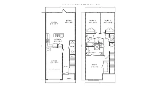 New construction Single-Family house 183 Ellery Ln, Panama City Beach, FL 32413 plan Palm Interior - image