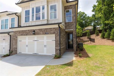 New construction Townhouse house 1453 Casteel Lake Ln, Buford, GA 30518 The Brittany- photo 1 1