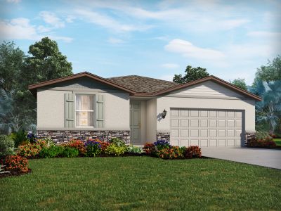 New construction Single-Family house 12556 Homeland Dr, Dade City, FL 33525 plan Foxglove - image