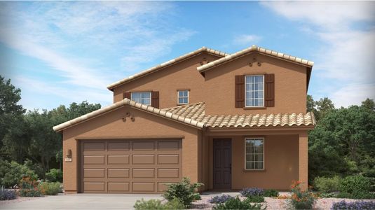 New construction Single-Family house 8620 S Rocking K Ranch Lp, Vail, AZ 85641 plan Desert Willow - image