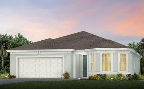 New construction Single-Family house 13579 Sw Vermillion Cir, Unit Prosperity 895, Port St. Lucie, FL 34987 - image