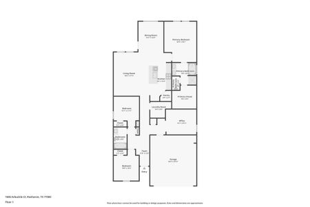 New construction Single-Family house 2527 Paloverde Canyon Ct, Crosby, TX 77532 plan The Gateway (390) - image