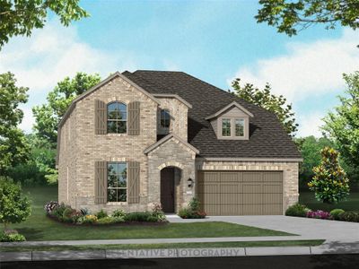 New construction Single-Family house 132 White Magnolia Cv, Georgetown, TX 78628 plan Richmond Plan - image