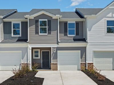 New construction Townhouse house 306 Hampton George Ct, Greer, SC 29651 plan Topaz - image