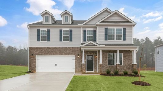 New construction Single-Family house 429 Thistle Meadow Ln, Aberdeen, NC 28315 plan Columbia - image