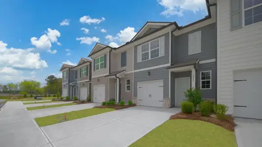 New construction Townhouse house 2023 Roseleigh Dr, Douglasville, GA 30134 plan Pearson II - image
