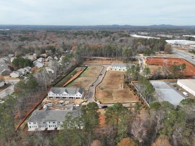 New construction Townhouse house 417 Carerra Ln, Acworth, GA 30102 Brooks- photo 0