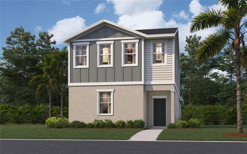 New construction Single-Family house 1805 Horsetail Dr, St. Cloud, FL 34771 plan Overton - image