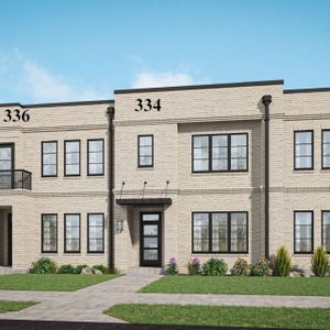 New construction Townhouse house 332 Nursery Lane, Fort Worth, TX 76114 - photo 0