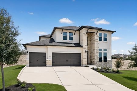 New construction Single-Family house 5133 Colombo Vw, Leander, TX 78641 plan Parmer - image