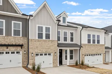 New construction Townhouse house 1103 Bell Heather Rd, Durham, NC 27703 plan Hyacinth - Vanguard Collection - image