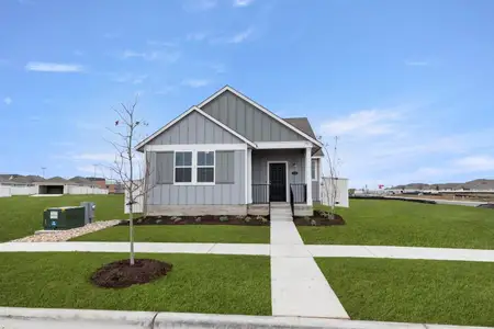 New construction Single-Family house 110 Backwater Rd, Kyle, TX 78640 plan 1437 Casetta - image
