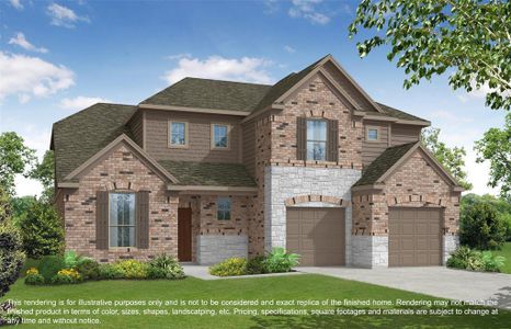 New construction Single-Family house 4615 Whisperwood Dr, Rosenberg, TX 77471 Plan 660- photo 0