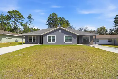 New construction Duplex house 9373 N Peachtree Wy, Citrus Springs, FL 34434 - image